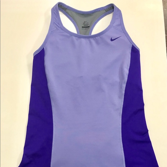 Nike Tops - Nike DriFit Athletic Tank Built In Sports Bra